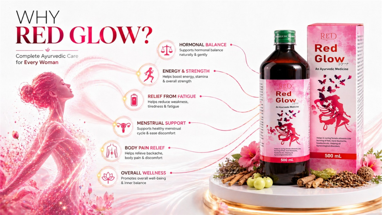 Red Glow Syrup - 500 ml