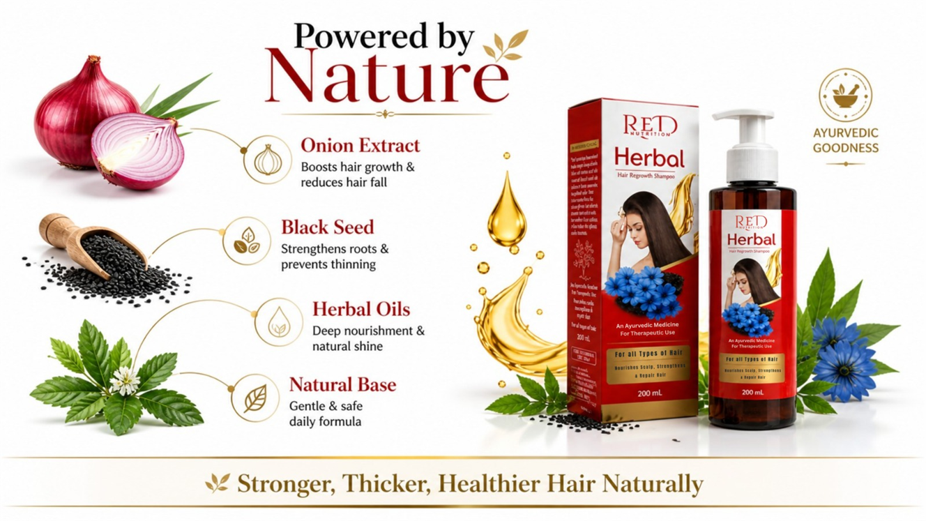 Herbal Hair Regrowth Shampoo