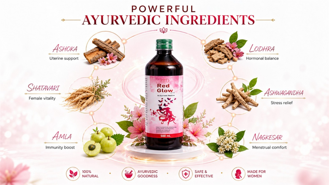 Red Glow Syrup - 500 ml