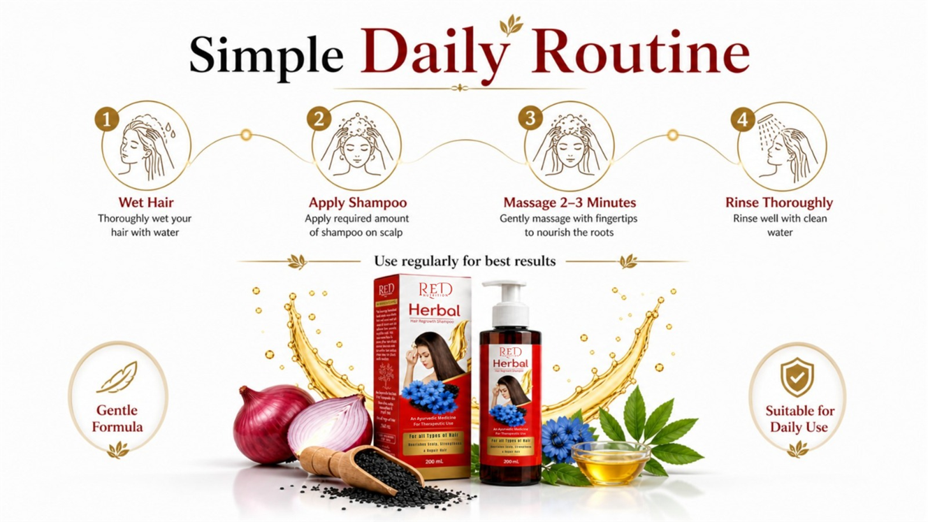 Herbal Hair Regrowth Shampoo