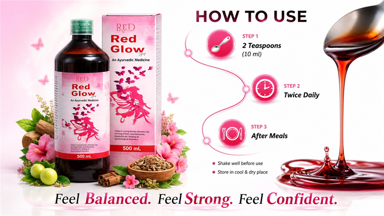 Red Glow Syrup - 500 ml